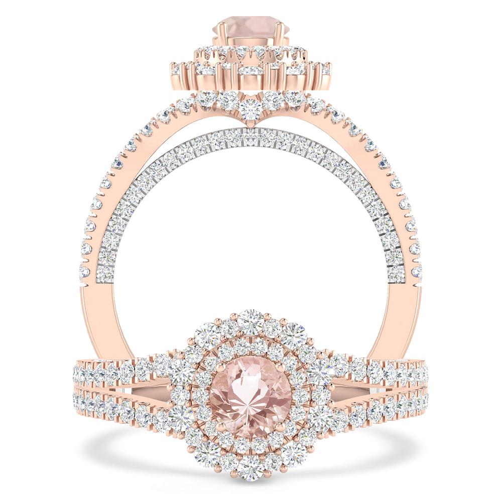 Rose Gold - Morganite