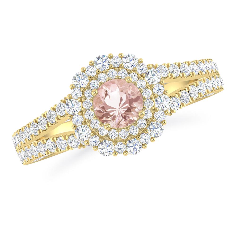 Yellow Gold - Morganite