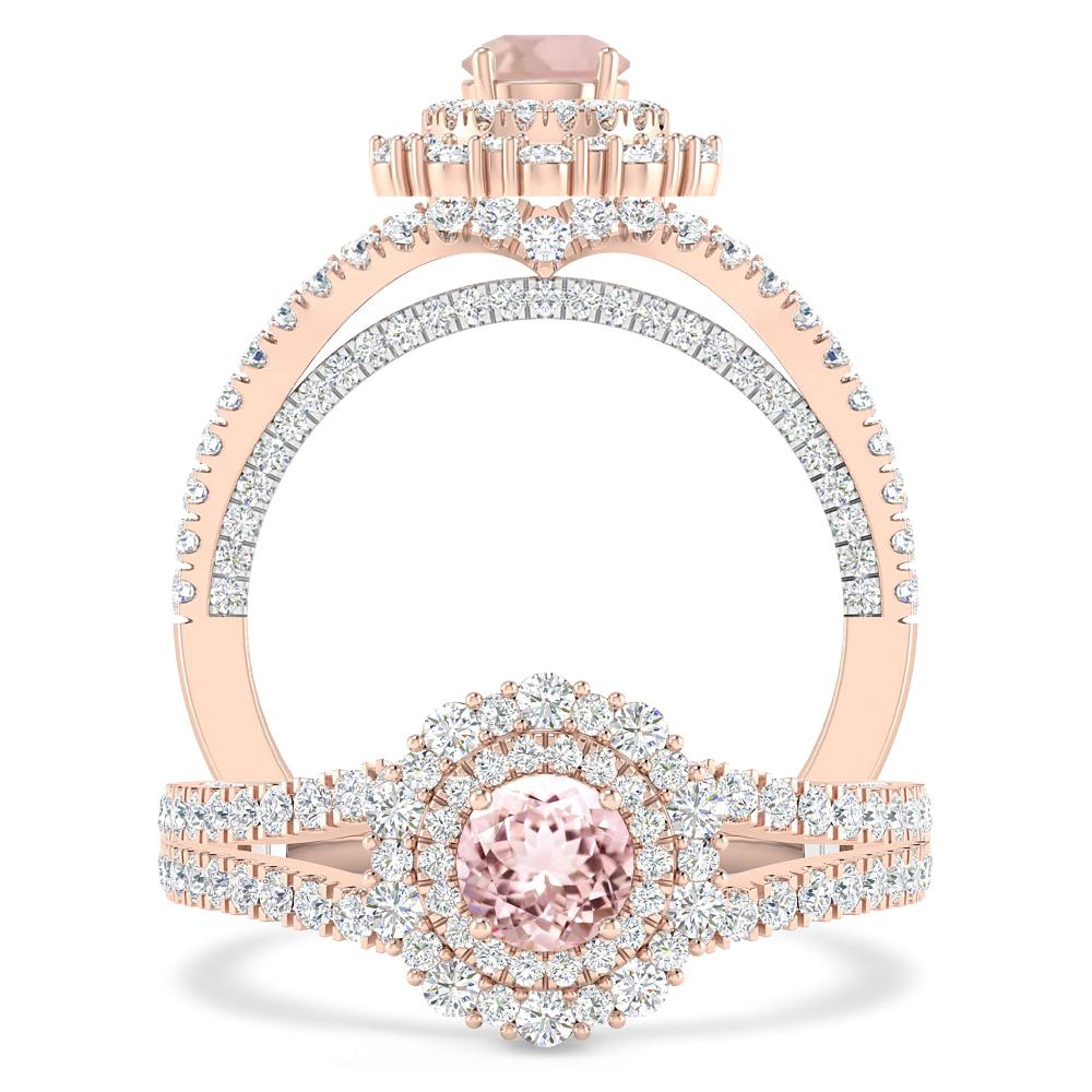 Rose Gold - Morganite