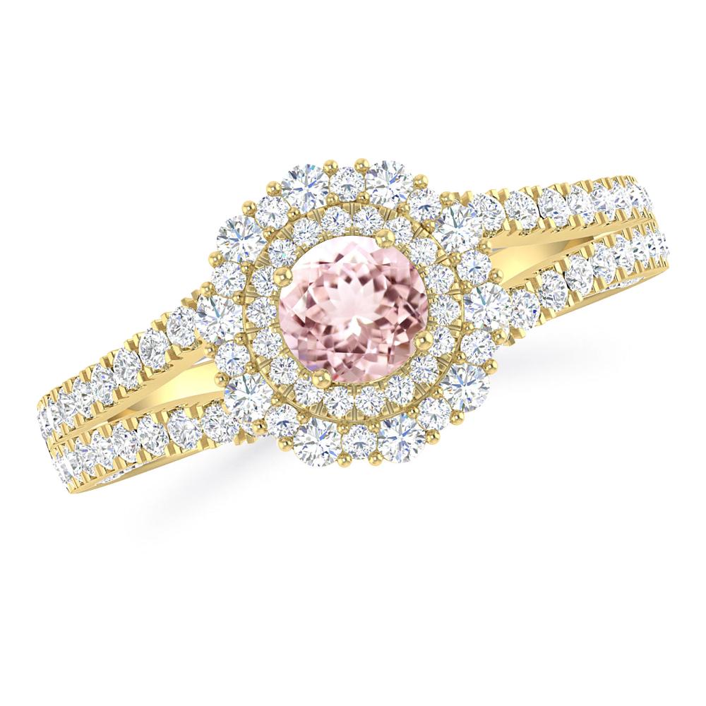 Yellow Gold - Morganite