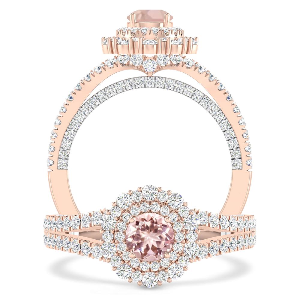 Rose Gold - Morganite