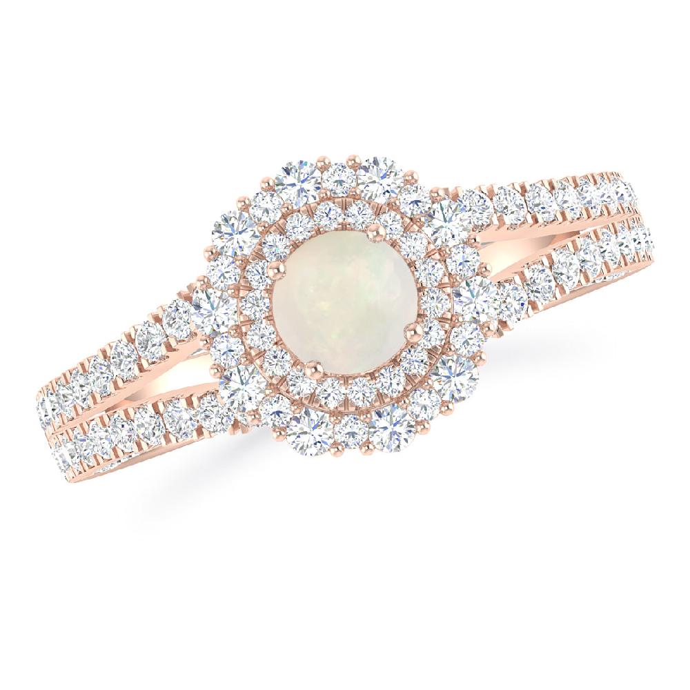 Rose Gold - Opal