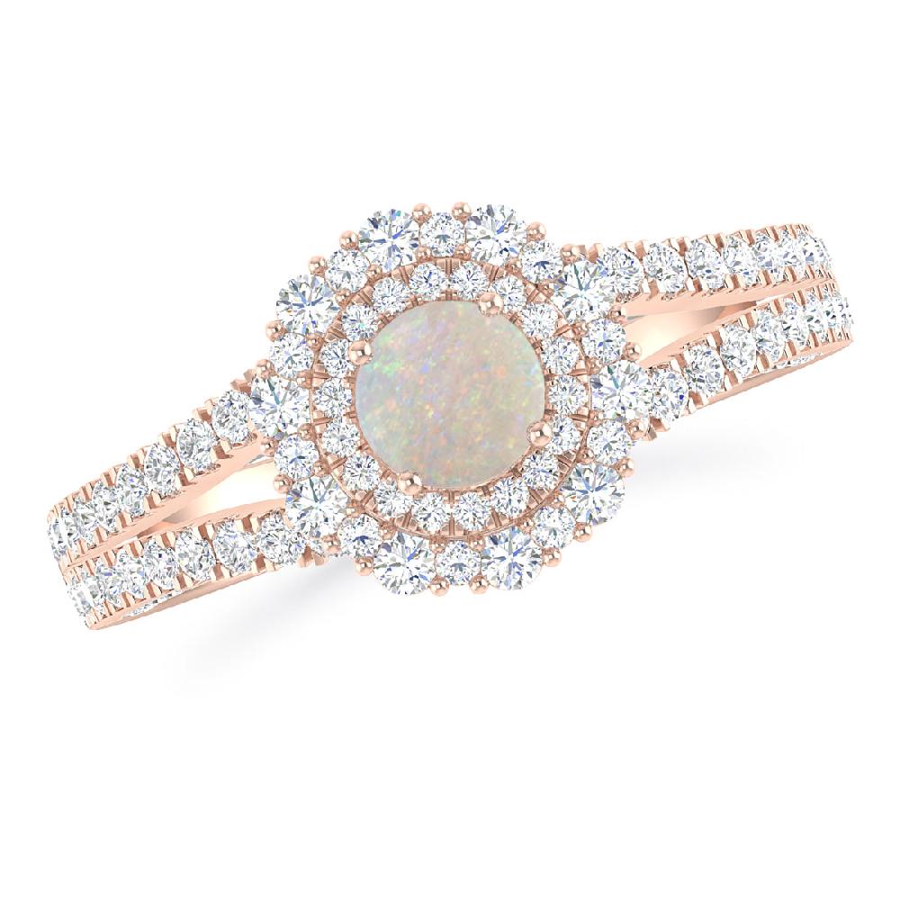 Rose Gold - Opal