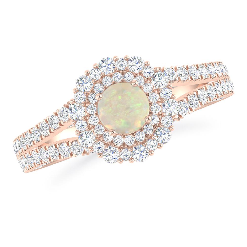 Rose Gold - Opal