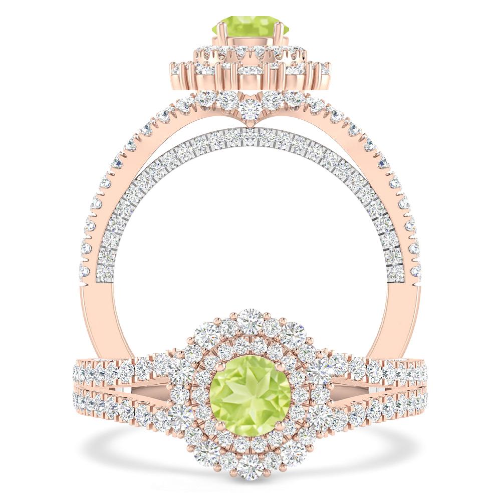 Rose Gold - Peridot