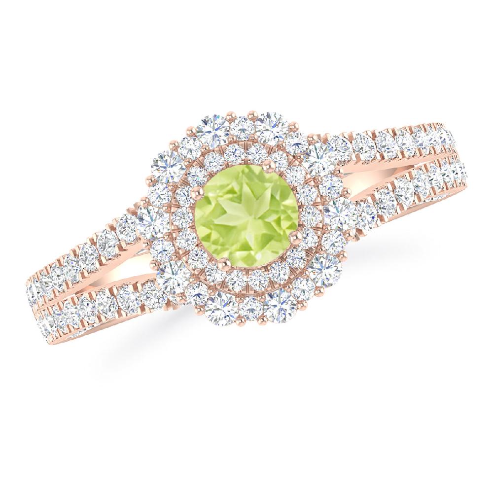 Rose Gold - Peridot