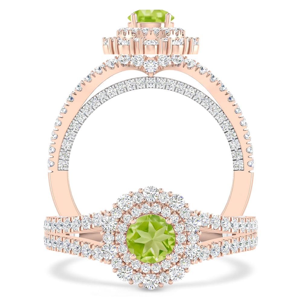 Rose Gold - Peridot