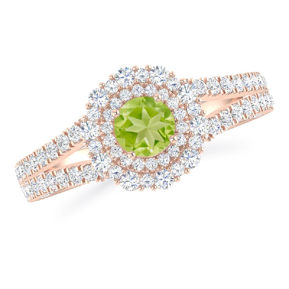 Rose Gold - Peridot
