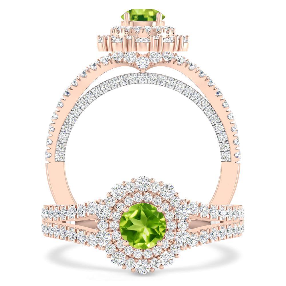 Rose Gold - Peridot