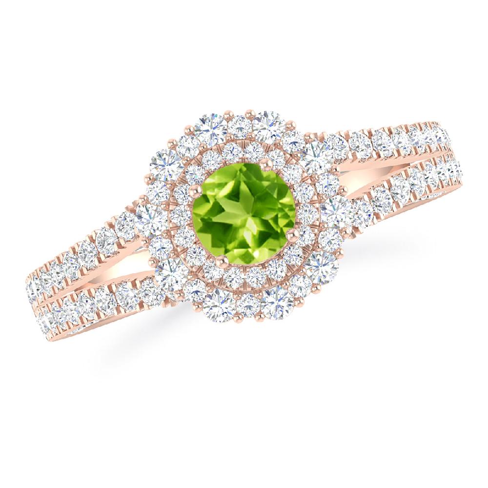 Rose Gold - Peridot