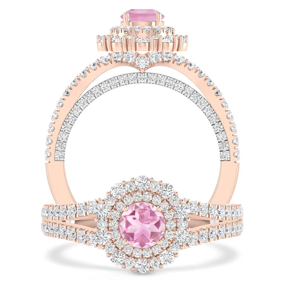 Rose Gold - Pink Tourmaline