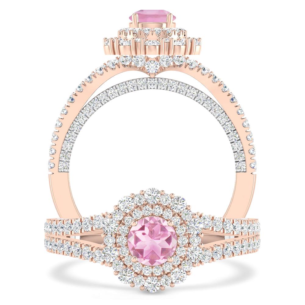 Rose Gold - Pink Tourmaline