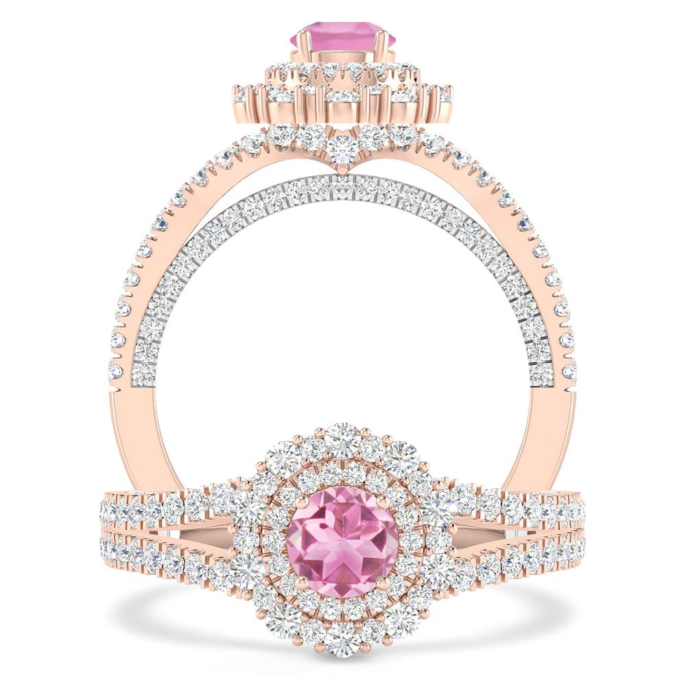 Rose Gold - Pink Tourmaline