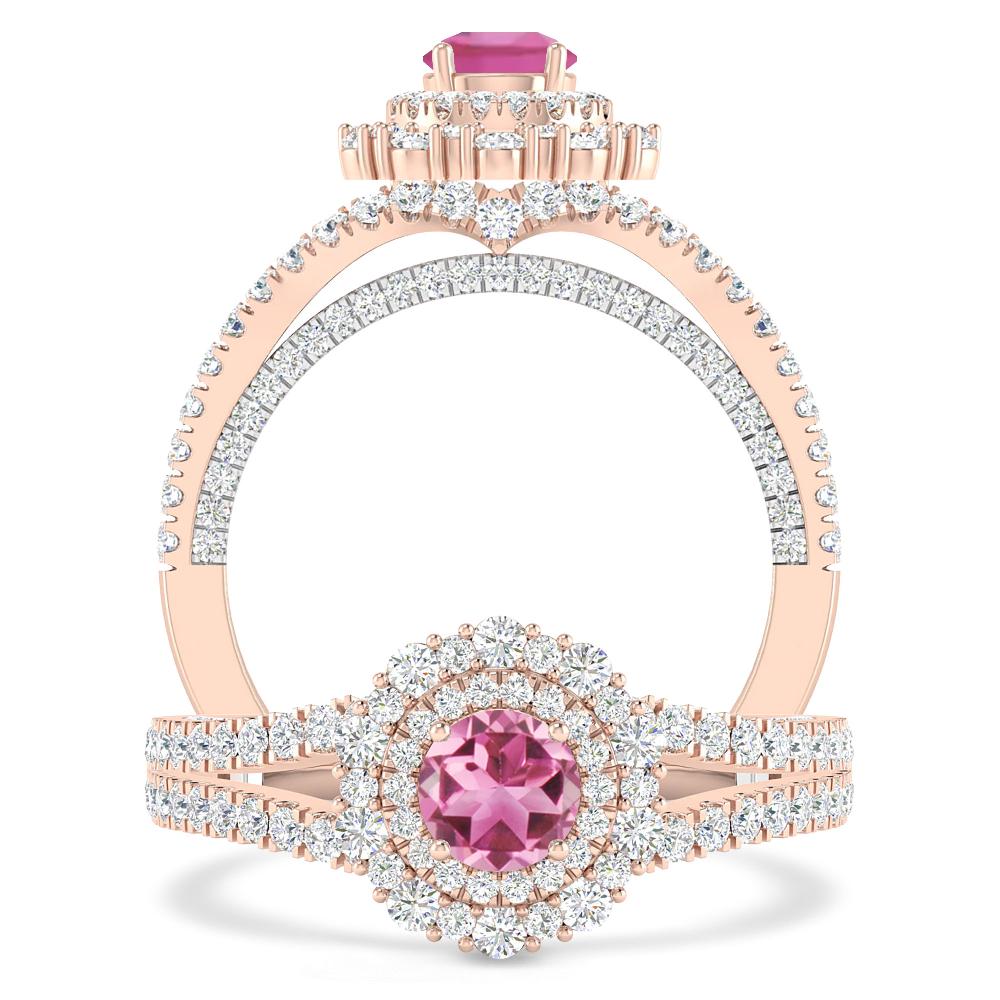 Rose Gold - Pink Tourmaline