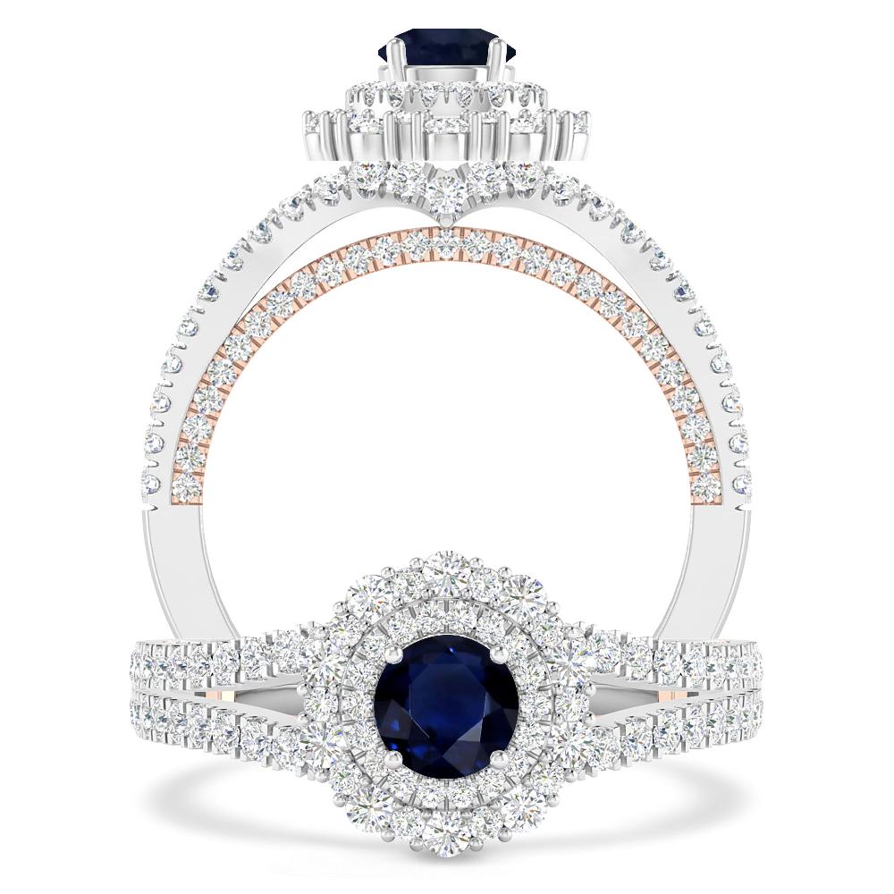 White Gold - Sapphire