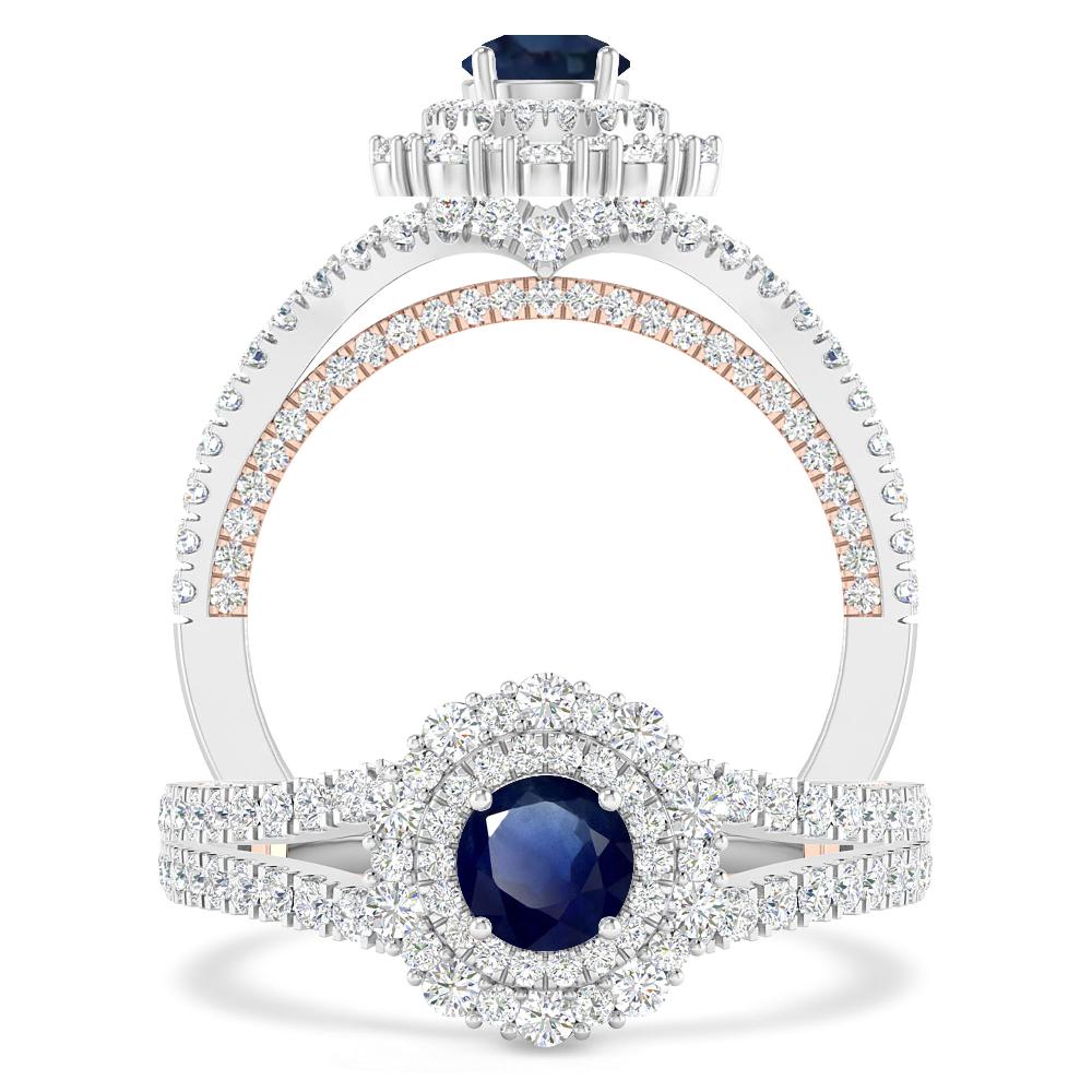 White Gold - Sapphire