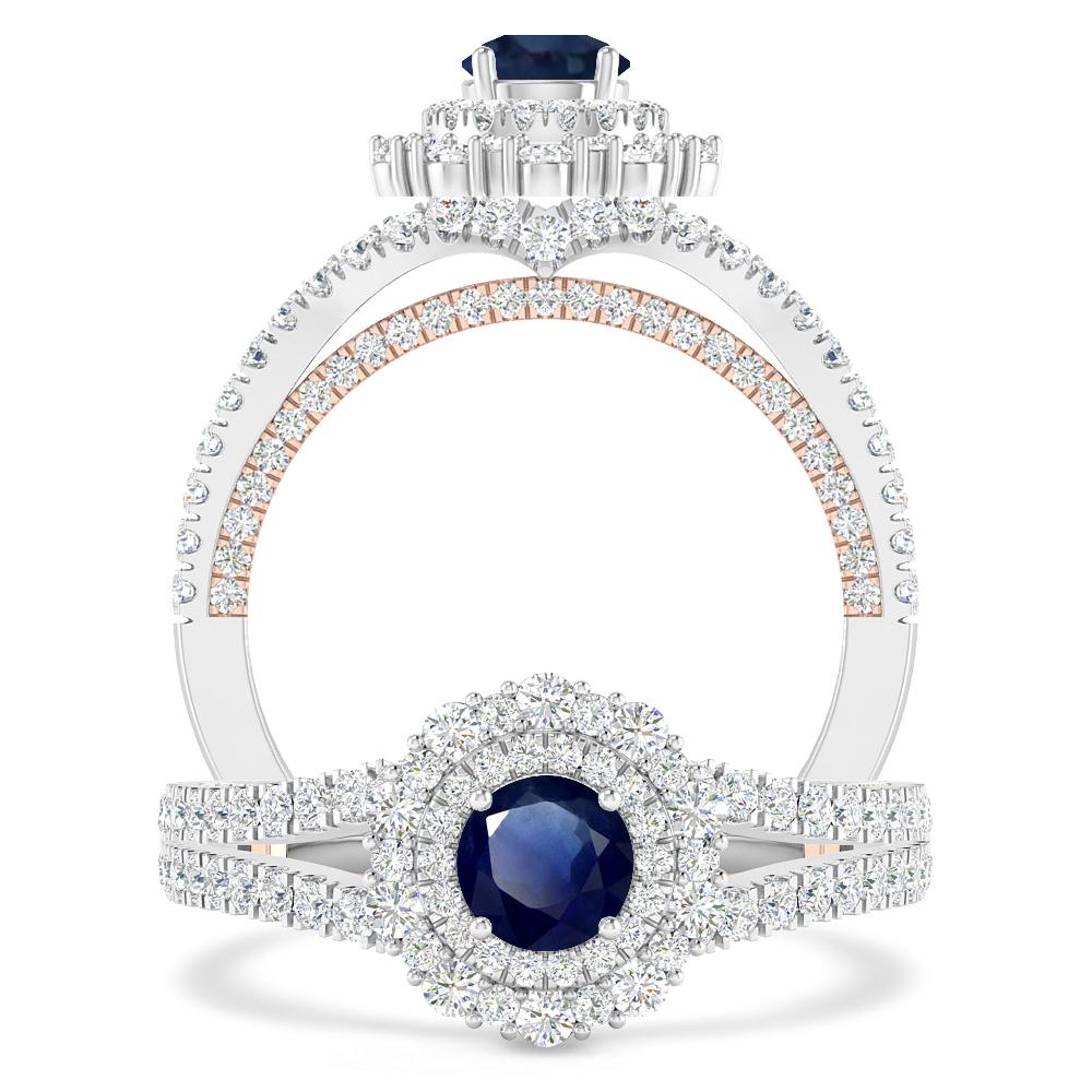 White Gold - Sapphire