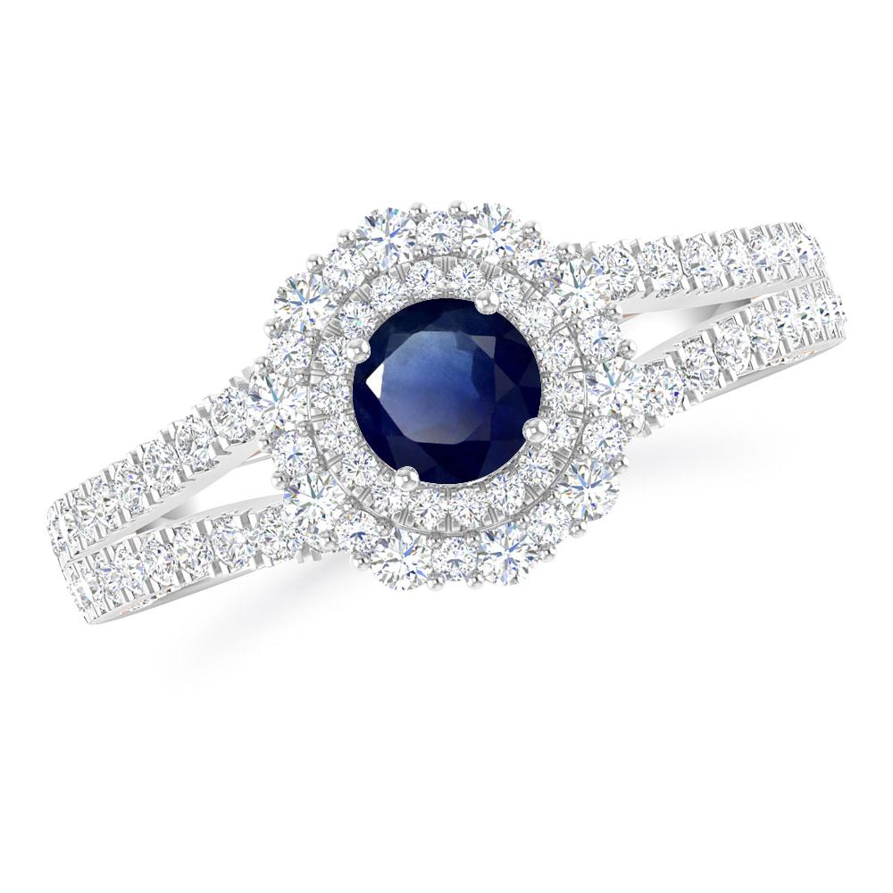 White Gold - Sapphire