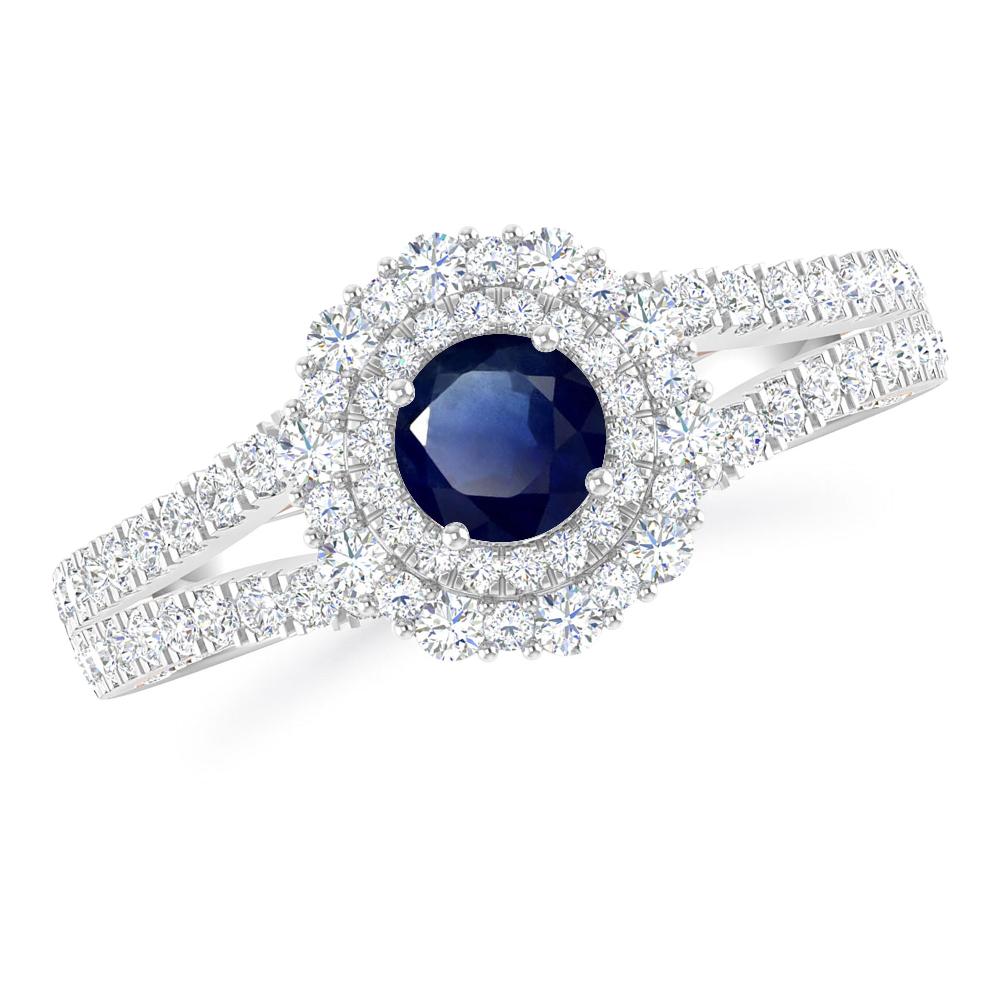 White Gold - Sapphire