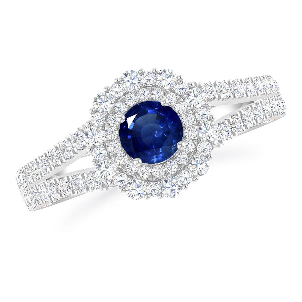 White Gold - Sapphire