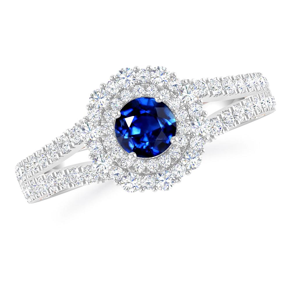 White Gold - Sapphire