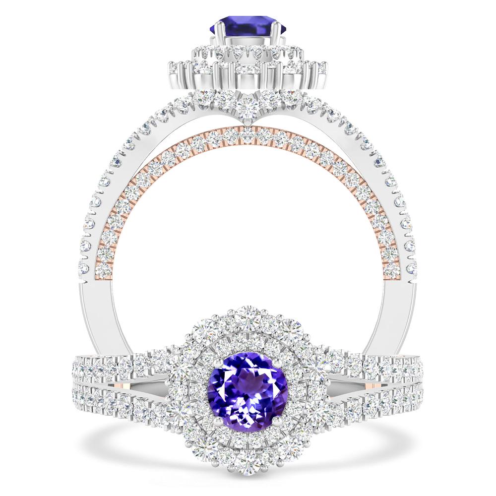 White Gold - Tanzanite