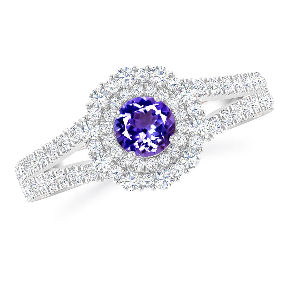 White Gold - Tanzanite