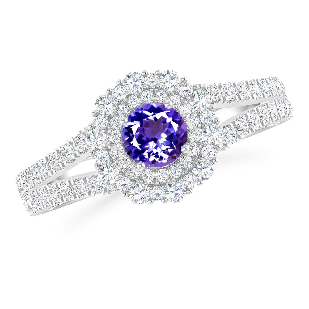 White Gold - Tanzanite