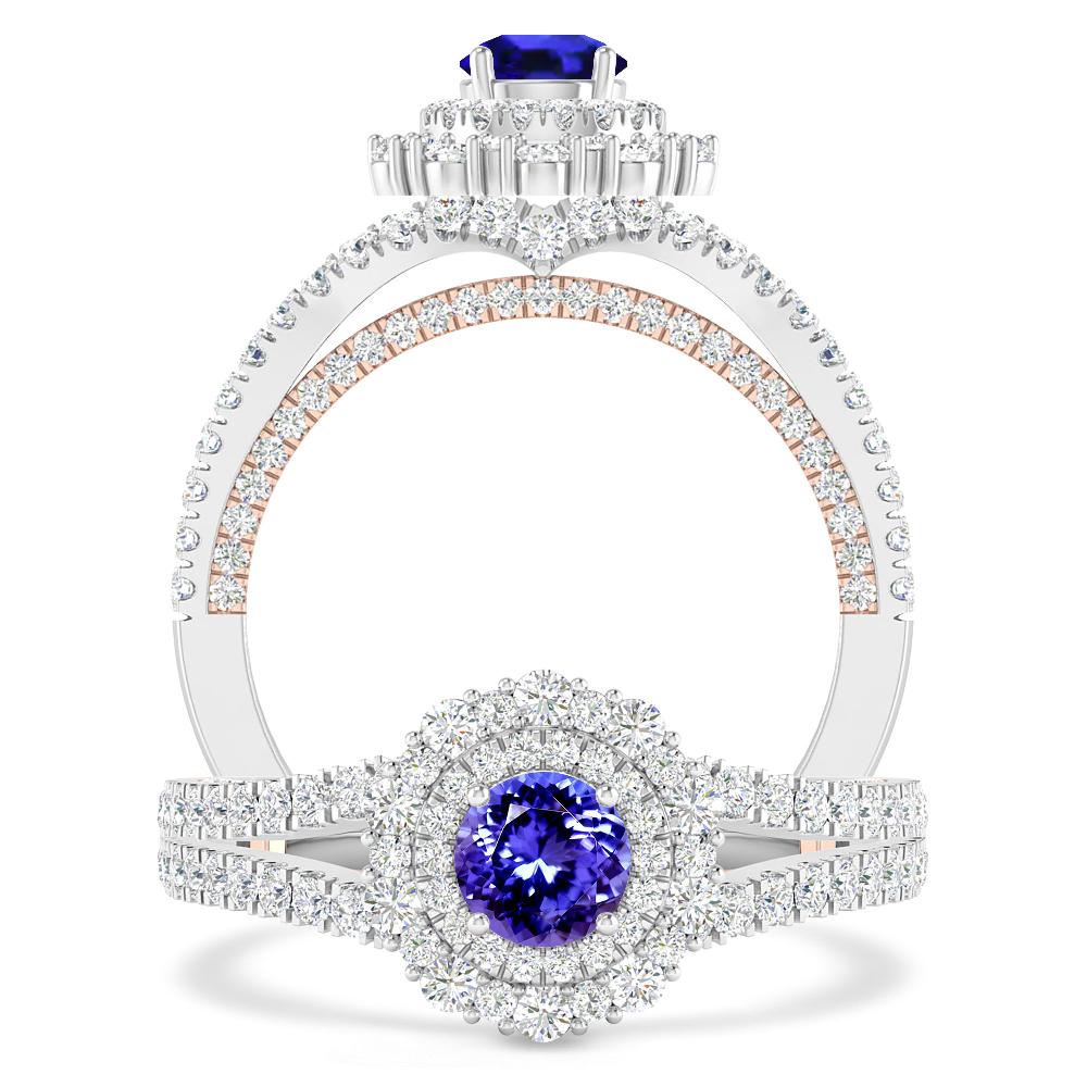 White Gold - Tanzanite