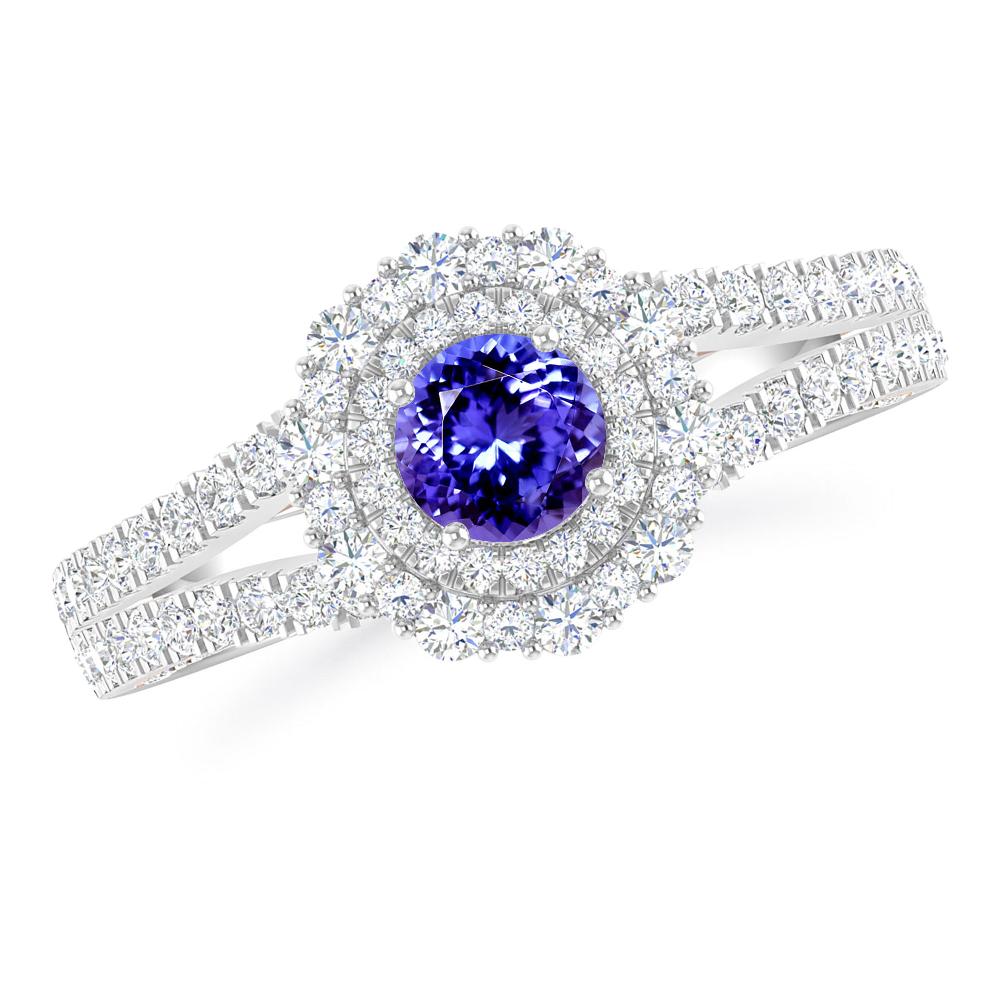 White Gold - Tanzanite