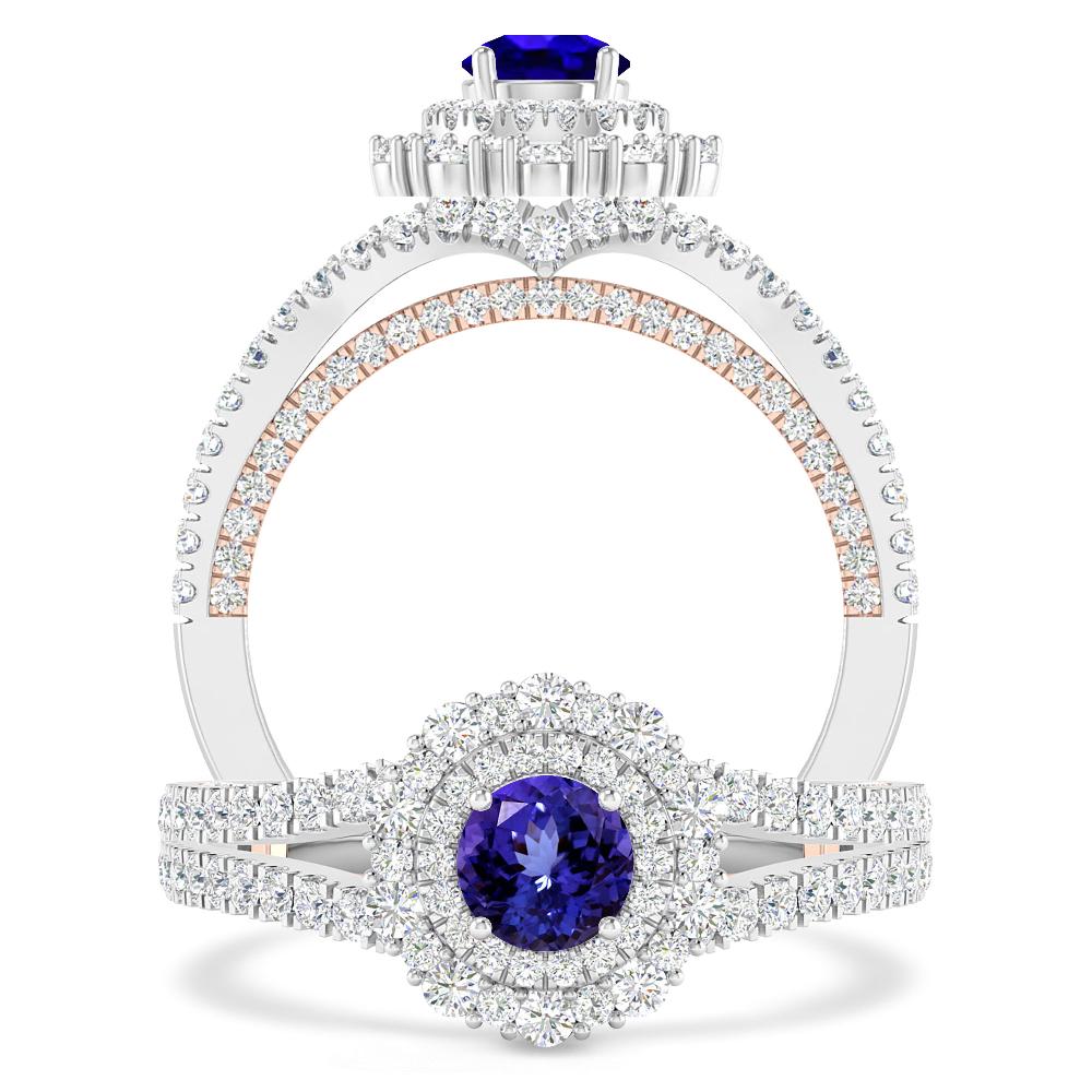 White Gold - Tanzanite