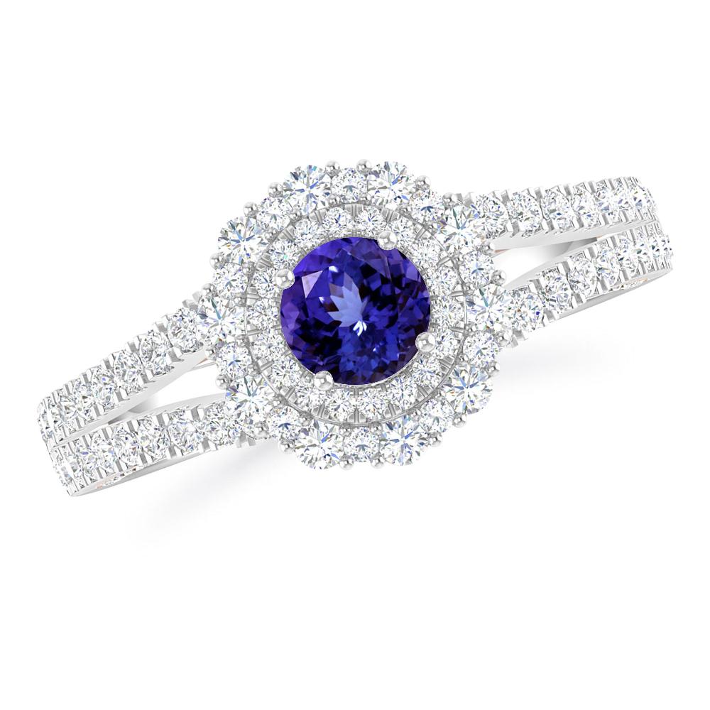 White Gold - Tanzanite