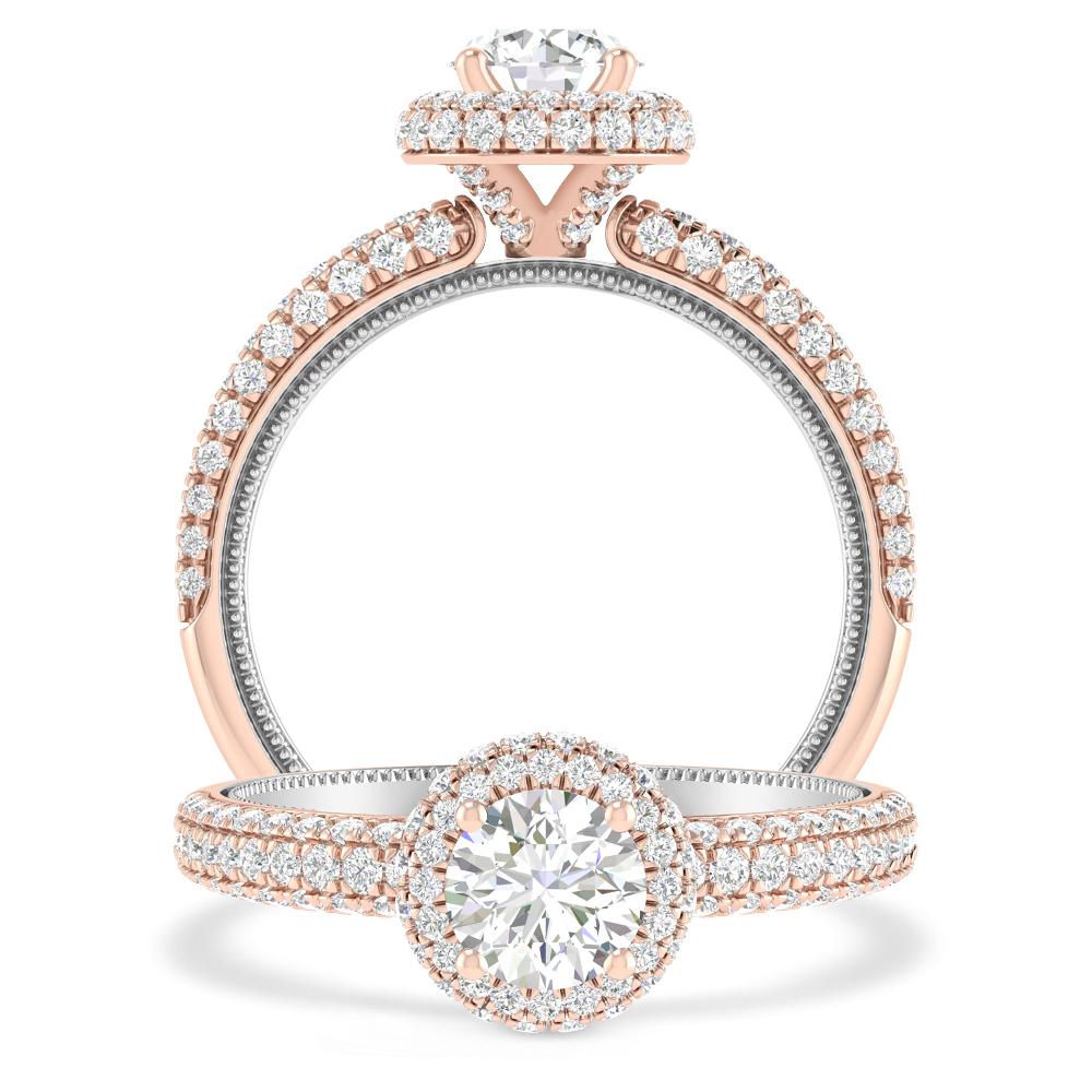 Rose Gold/White Gold - 2