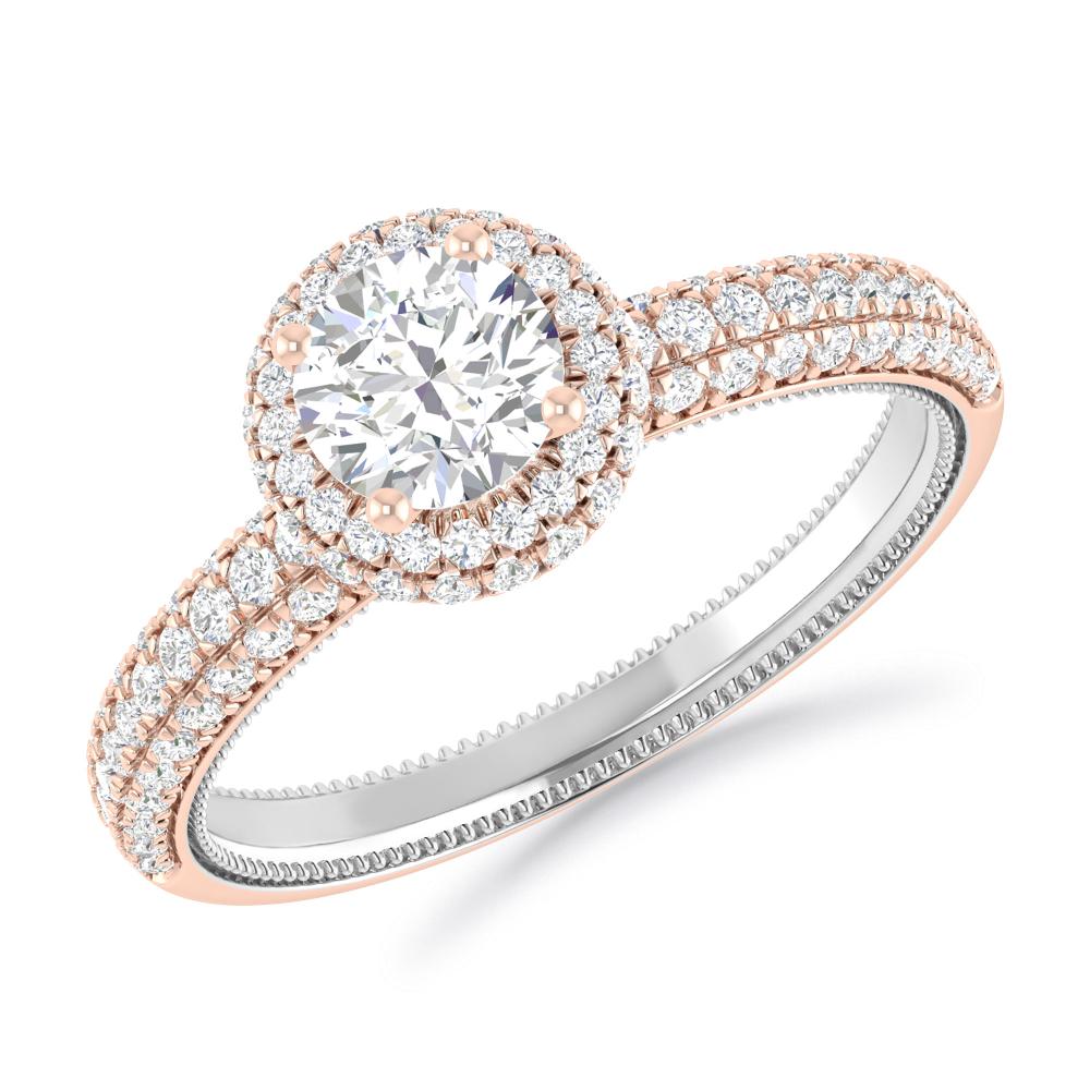 Rose Gold/White Gold - 2