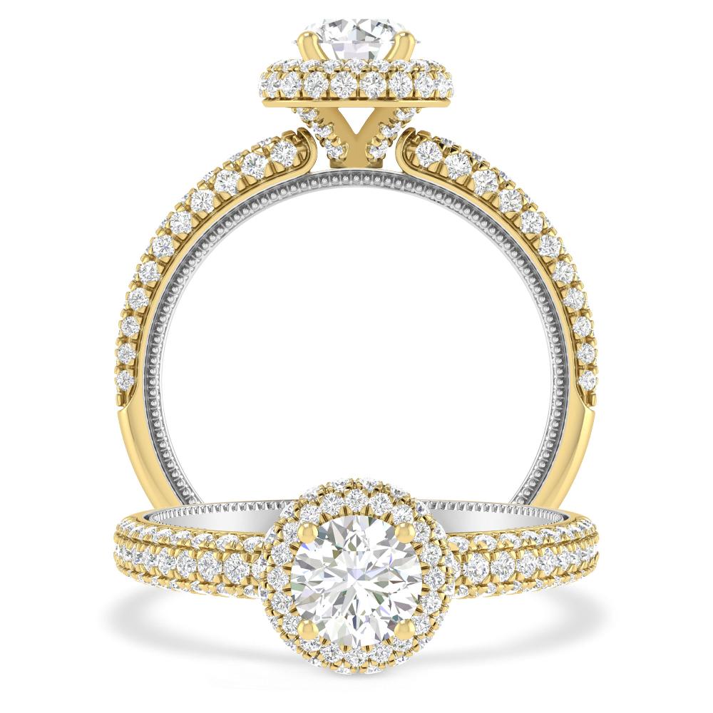 Yellow Gold/White Gold - 2