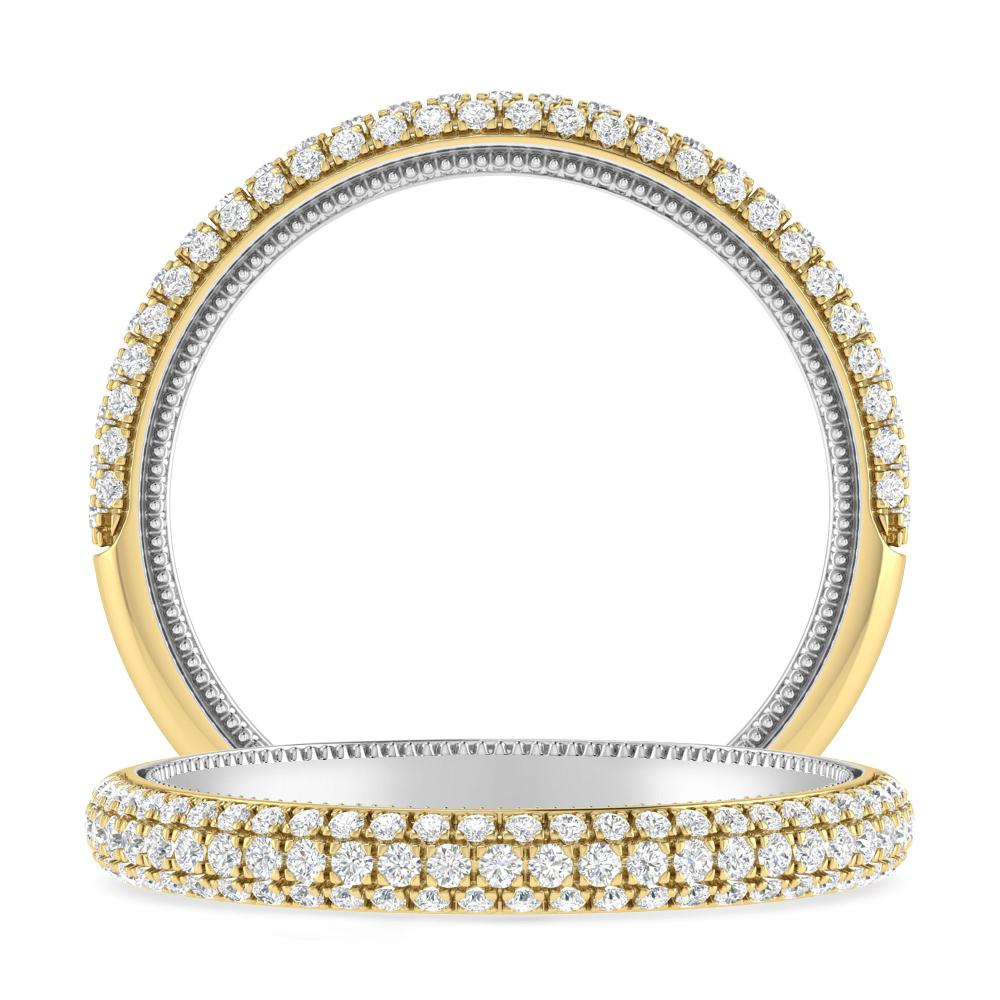 Yellow Gold/White Gold - Round