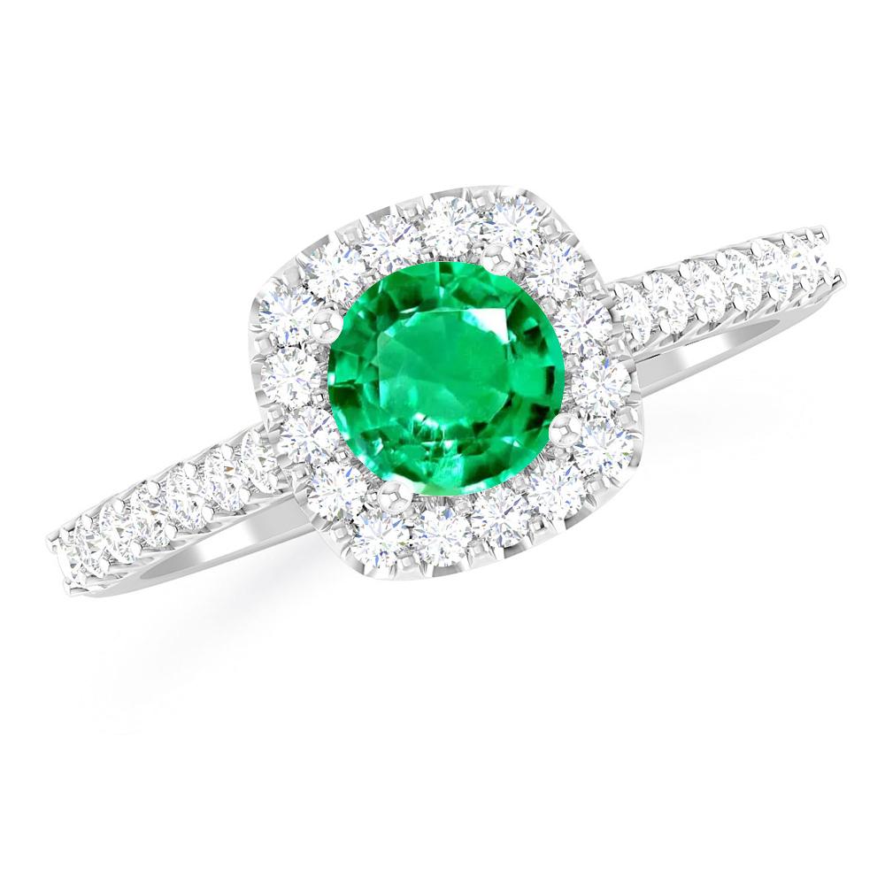 White Gold - Emerald