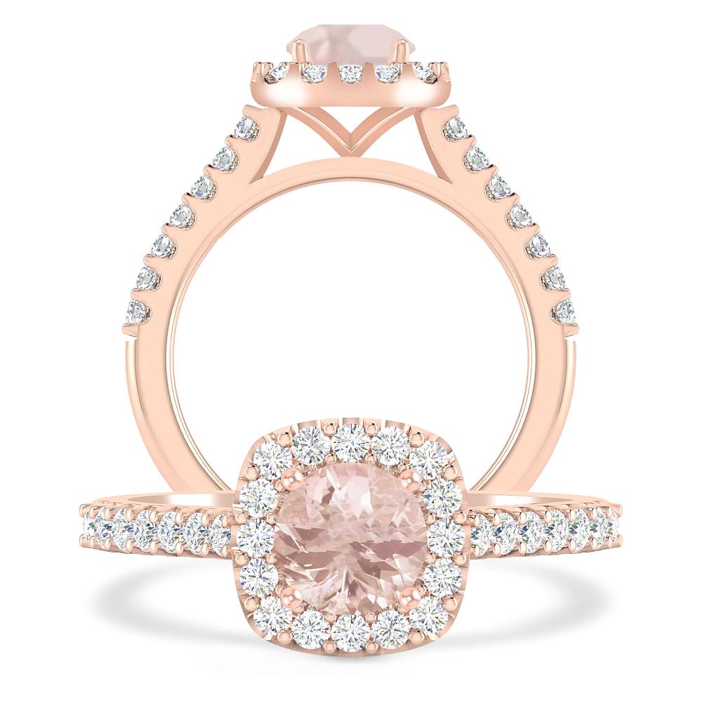 Rose Gold - Morganite