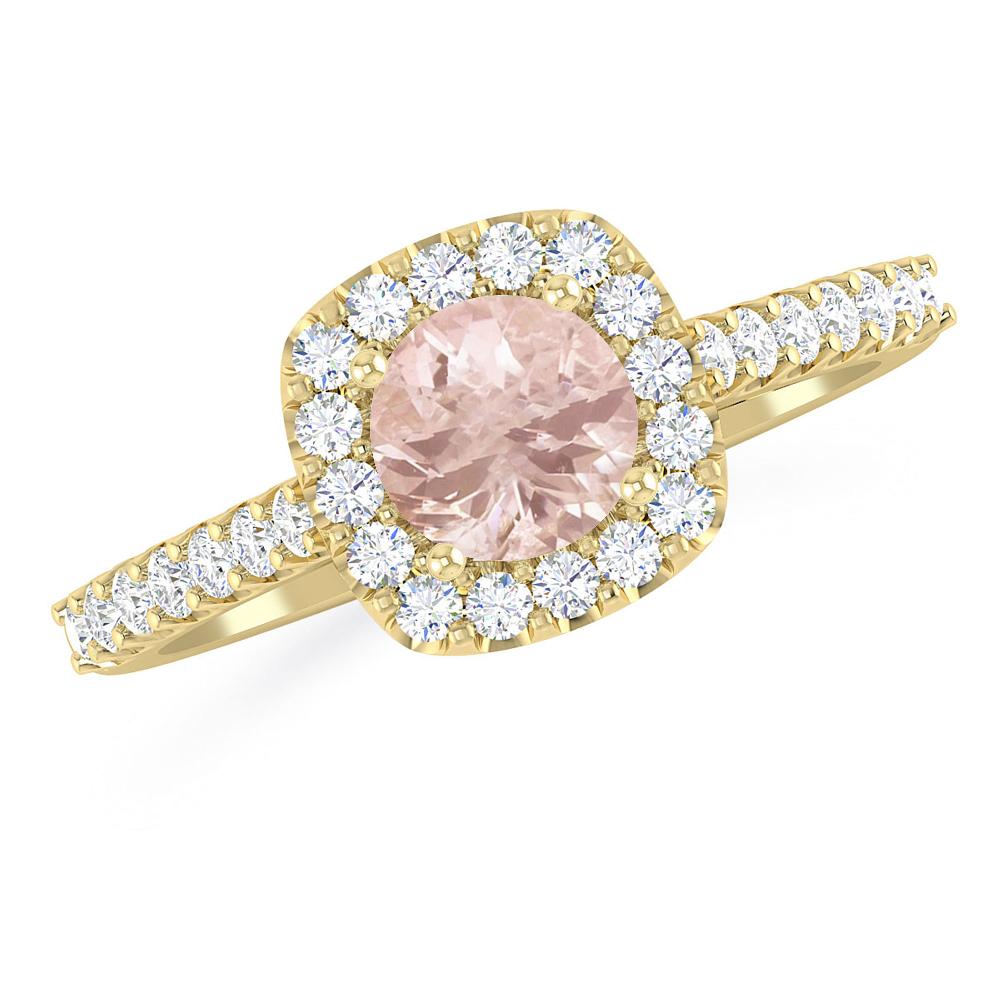 Yellow Gold - Morganite