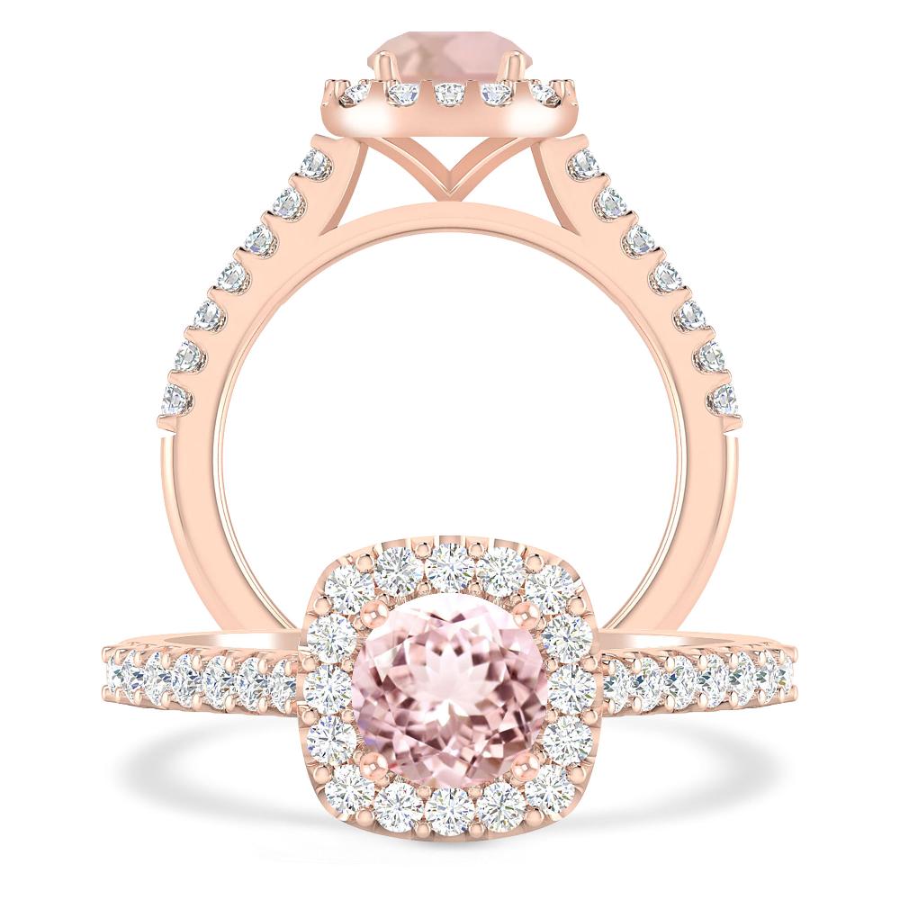 Rose Gold - Morganite