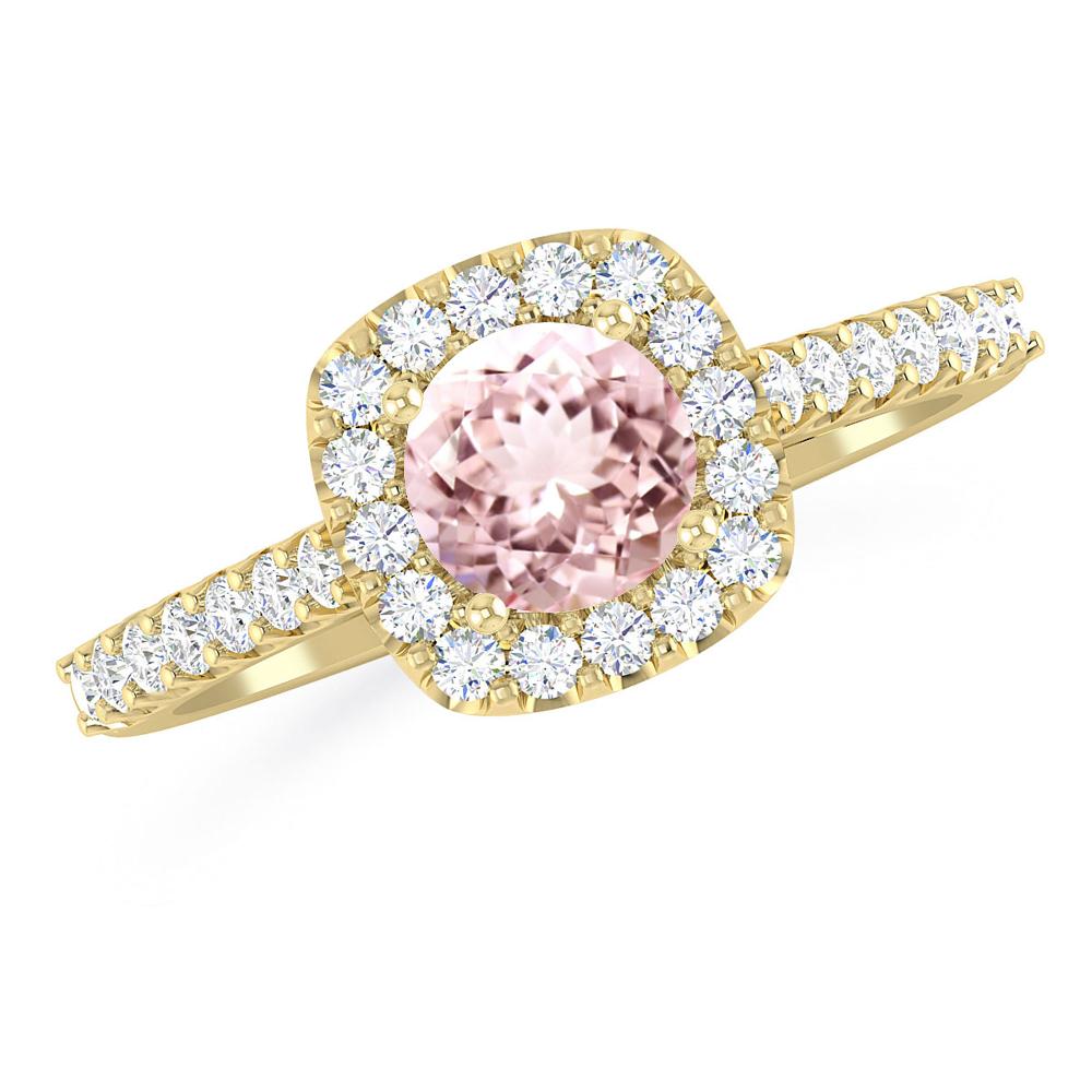 Yellow Gold - Morganite