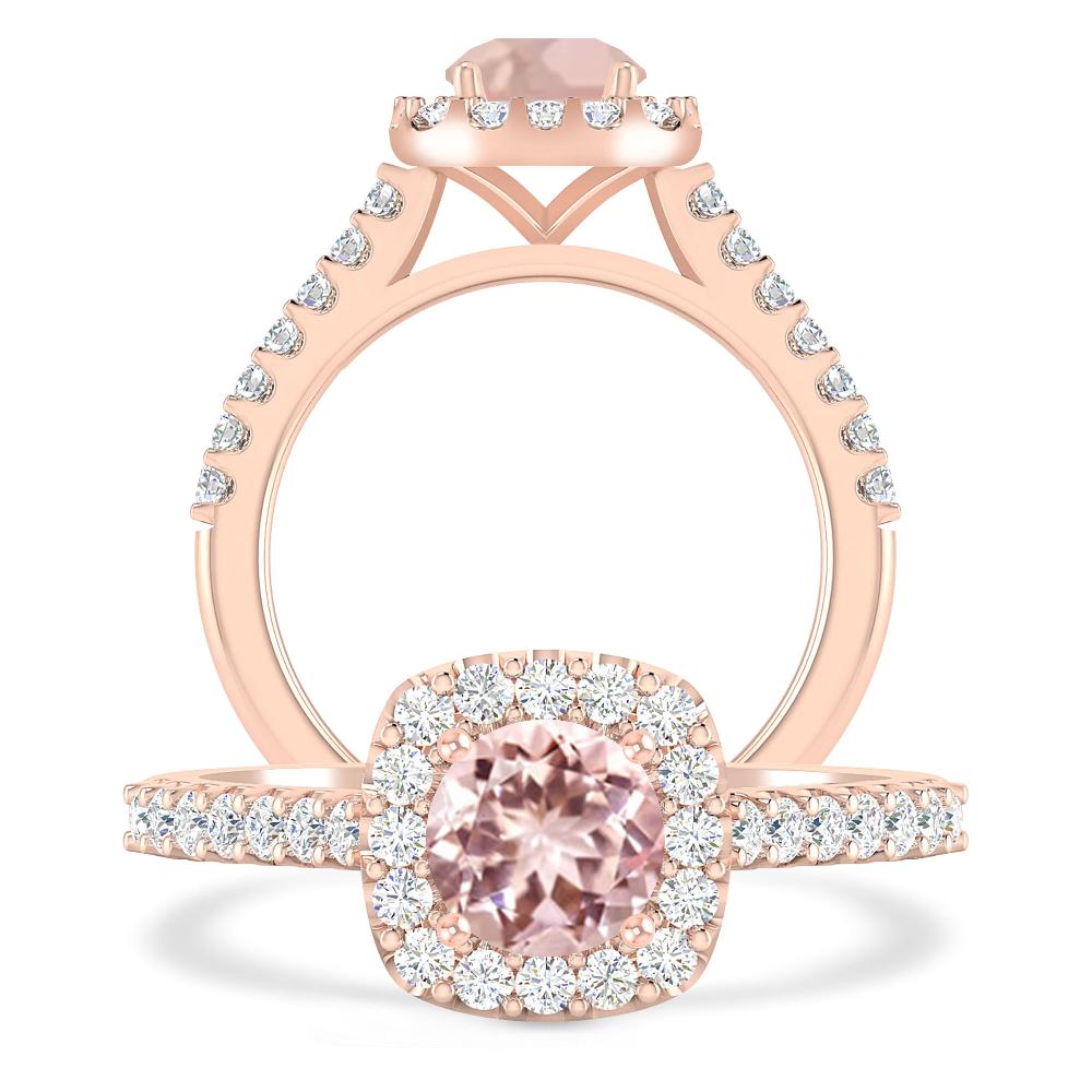 Rose Gold - Morganite
