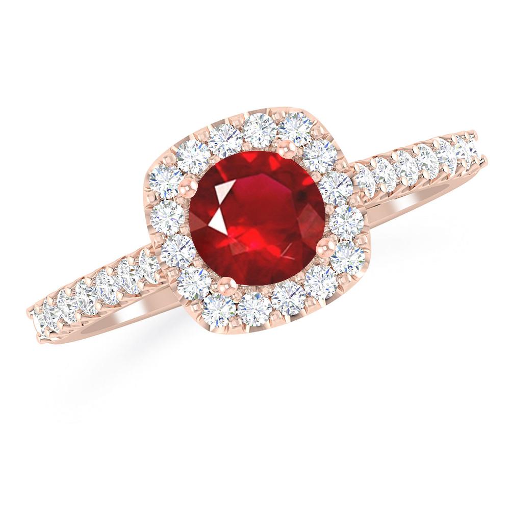 Rose Gold - Ruby