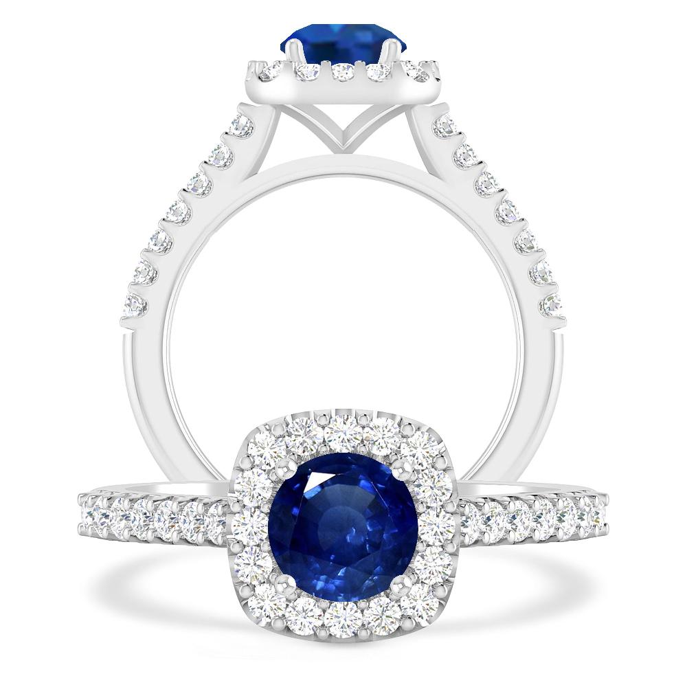 White Gold - Sapphire