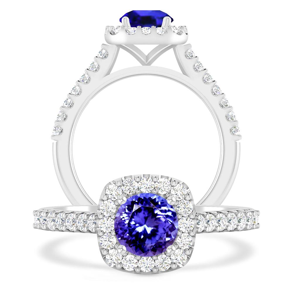 White Gold - Tanzanite