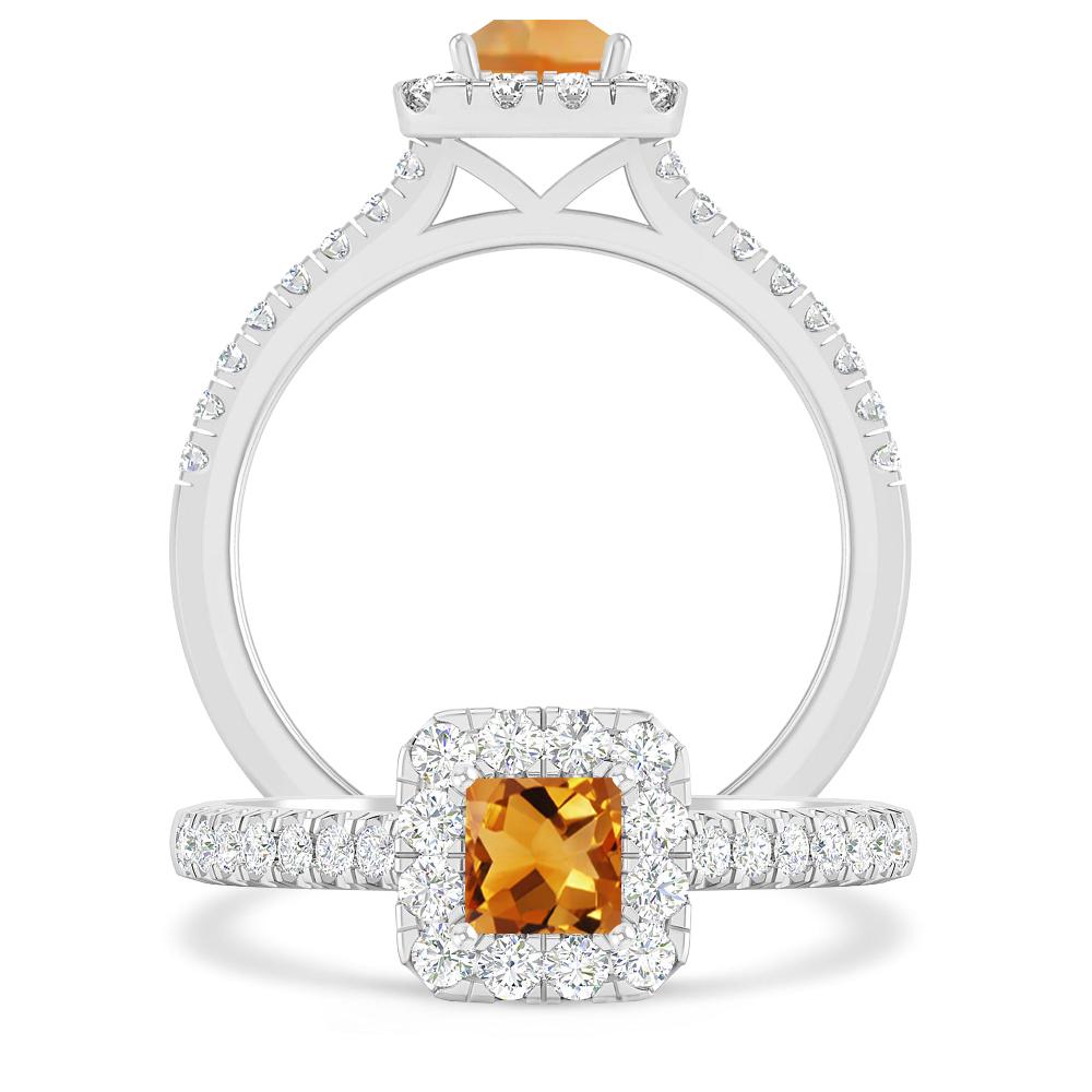 White Gold - Citrine