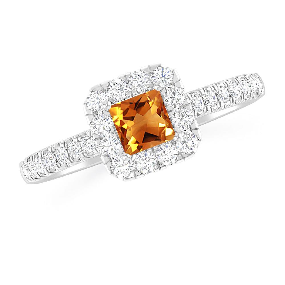 White Gold - Citrine