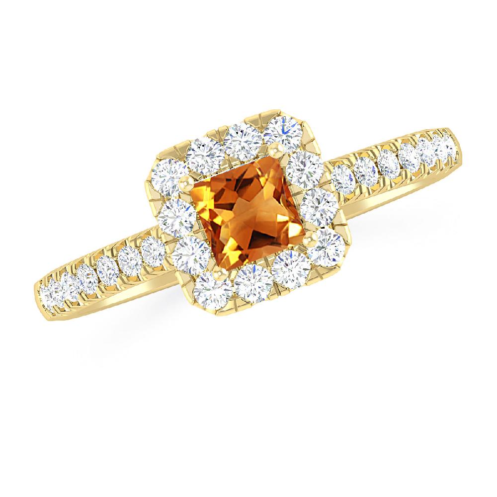 Yellow Gold - Citrine