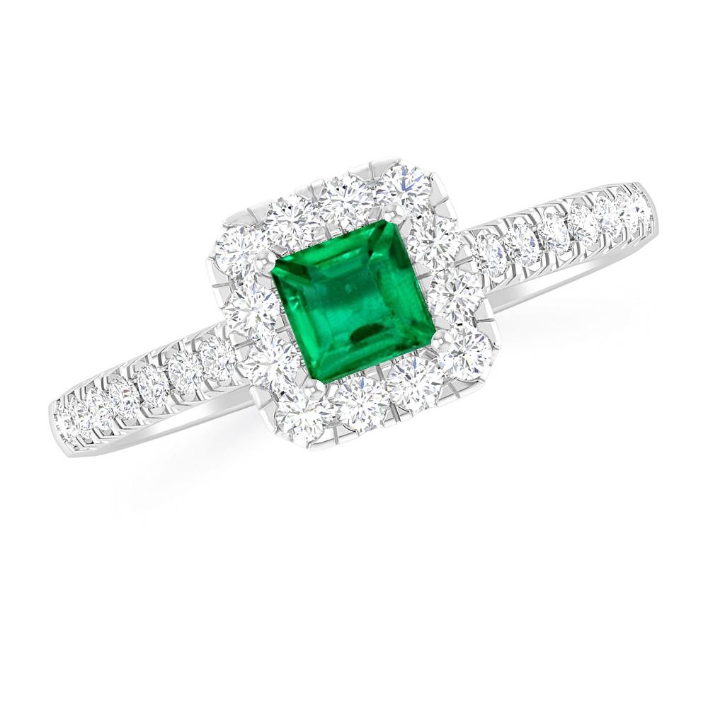 White Gold - Emerald