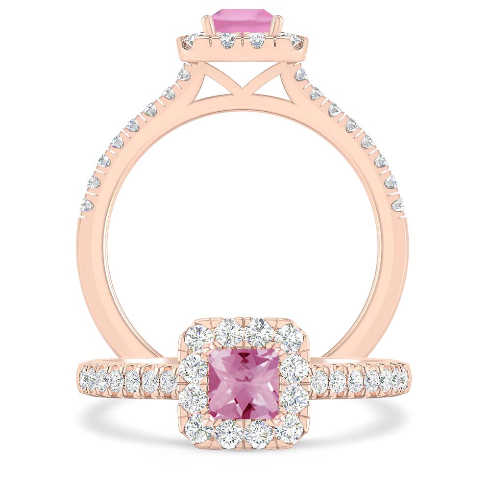 Rose Gold - Pink Tourmaline